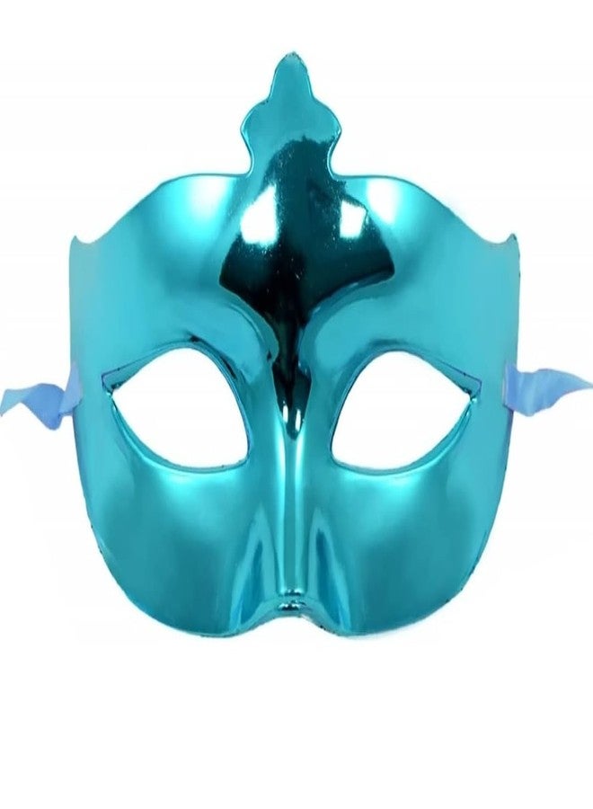 Fun Affairs Eye Mask for Halloween and Christmas Party, Masquerade Ball Venetian Party Pack of 6 for Men and Women (3 Colors X 2 Mask Each) - Image 4
